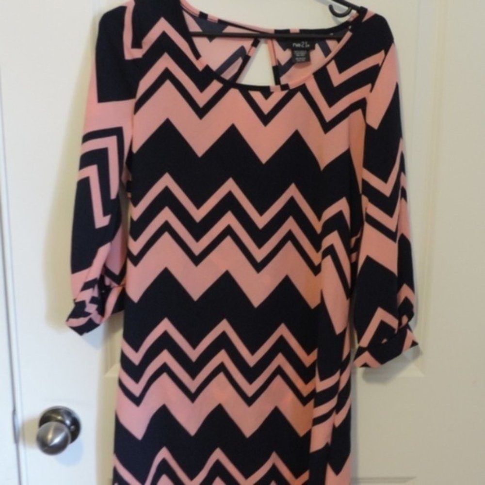 Chevron  shift dress